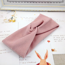 Load image into Gallery viewer, 2020 Women Headband Cross Top Knot Elastic Hair Bands Soft Solid Girls Hairband Hair Accessories Twisted Knotted Headwrap
