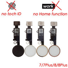 Load image into Gallery viewer, Home Button With Flex Cable For iPhone 5 5C 5S 6 6Plus 6sPlus 7 7Plus 8 Plus Homebutton  Assembly
