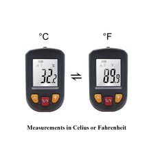 Load image into Gallery viewer, Handheld Non-contact IR Infrared Thermometer Digital LCD Laser Pyrometer Surface Temperature Meter Gun Imager C F Backlight

