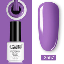 Load image into Gallery viewer, ROSALIND Gel Polish Set UV Vernis Semi Permanent Primer Top Coat 7ML Poly Varnish Gel Nail Art Manicure Gel Lak Polishes Nails
