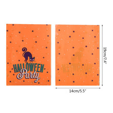 Load image into Gallery viewer, 20/40pcs Halloween Candy Bags Cute Gift Bag Trick or Treat Kids Gift Pumpkin Bat Candy Boxes Halloween Party Decoration Supplies
