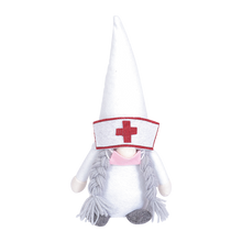 Load image into Gallery viewer, 2020 new Christmas decorations doctors and nurses faceless dolls Christmas elves decoration gifts Christmas dolls
