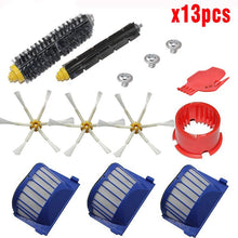 Load image into Gallery viewer, Compatible with iRobot Roomba 600 Series Bristle&amp;Flexible Beater Brush 3-Armed Brush Aero Vac Filters kit spare parts clean kits
