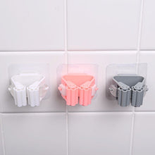 Load image into Gallery viewer, Super Strong Suction Cup Mop Broom Holder Wall Mounted Mop Holder Mop Organizer Garden Storage Rack Hanger Clip Seamless Hook
