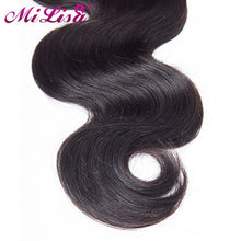 Load image into Gallery viewer, Mi Lisa Body Wave Bundles Short Human Hair Bundles Extensions 8-12 inch Brazilian Hair Weave Bundles Remy Hair 1 Piece Bundle

