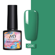 Load image into Gallery viewer, MAD DOLL 8ml 60 Colors Gel Nail Polish  Nail Color Nail Gel varnish Soak Off UV Gel Varnish Base Coat No Wipe Top Coat
