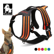Load image into Gallery viewer, Truelove Sport Nylon Reflective No Pull Dog Harness Outdoor Adventure Pet Vest With Handle XS To XL 5 Colors In Stock Factory
