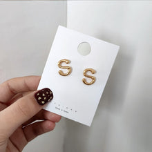 Load image into Gallery viewer, Abdoabdo Pearl Long Tassel Earrings For Women Ear Wire Drop Earrings Jewelry Earrings Gold Earrings Pendientes Mujer Moda 2019
