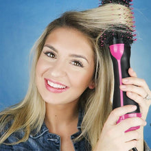 Load image into Gallery viewer, Lisapro Dropshipping 2 IN 1 One Step Hair Dryer Hot Air Brush Hair Straightener Comb Curling  brush hair styling tools
