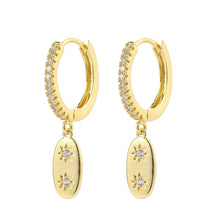 Load image into Gallery viewer, fashion cubic zircon Cute Butterfly Earrings Personality Butterfly hoop Earrings For Women Girls Korean Jewelery 2020
