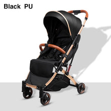 Load image into Gallery viewer, Babyfond 5.8KG Light Stroller Gold Frame Car Portable Carriage Umbrella Baby Stroller Newborn Travelling Pram On Plane Gifts
