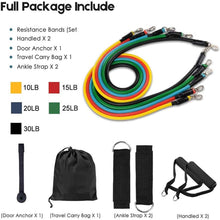 Load image into Gallery viewer, Gym Fitness Resistance Bands Set Hanging Belt Yoga Stretch Pull Up Assist Rope Straps Crossfit Training Workout Equipment
