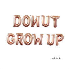 Load image into Gallery viewer, 1set Pink Donut Lip Ice Cream Popcorn Candy Foil Balloon Baby Shower Happy Birthday Decoration Balloon Boy Girl Cute Kid Toy
