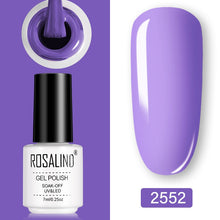 Load image into Gallery viewer, ROSALIND Gel Polish Set UV Vernis Semi Permanent Primer Top Coat 7ML Poly Varnish Gel Nail Art Manicure Gel Lak Polishes Nails
