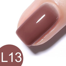 Load image into Gallery viewer, GDCOCO New Arrival Jelly Gel Nude Color Nail Gel Polish Glitter Color Transparent Clear Nail Varnish Soak off UV LED Gel Varnish
