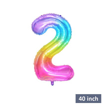 Load image into Gallery viewer, 1set Pink Donut Lip Ice Cream Popcorn Candy Foil Balloon Baby Shower Happy Birthday Decoration Balloon Boy Girl Cute Kid Toy
