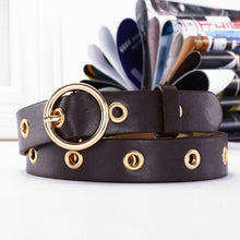 Load image into Gallery viewer, CARTELO Fashion Alloy women belt Belt Chain luxury for women belt Genuine Leather New style fashion Pin Buckle jeans Decorative
