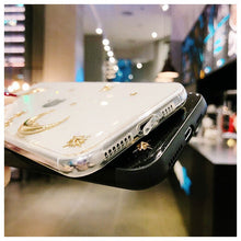Load image into Gallery viewer, Lovebay Luxury Bling Glitter Phone Case For iPhone 11 Pro X XR XS Max 6 6S 7 8 Plus Plating Stars Moon Planet Soft Acrylic Cases
