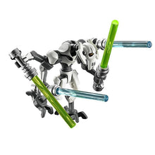 Load image into Gallery viewer, Star Wars General Robot Grievous With Lightsaber Battle Droid Model Building Blocks Enligthen Action Figure Toys For Children
