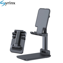 Load image into Gallery viewer, 2020 Metal Desktop Tablet Holder Table Cell Foldable Extend Support Desk Mobile Phone Holder Stand For iPhone iPad Adjustable
