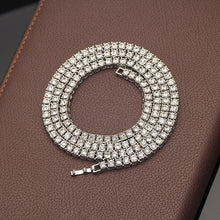 Load image into Gallery viewer, Fashion Iced Out Bracelet Necklace Men Link Tennis Chain Fashion Hip-Hop Jewelry Women 16/18/20/24/30inch Choker Chain Gift
