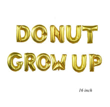 Load image into Gallery viewer, 1set Pink Donut Lip Ice Cream Popcorn Candy Foil Balloon Baby Shower Happy Birthday Decoration Balloon Boy Girl Cute Kid Toy
