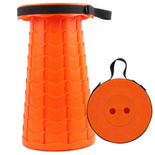 Load image into Gallery viewer, Retractable Stool Folding Chiar Outdoor Portable Stool Folding Chair Camping Stool Convenient Fishing Chair Foldable
