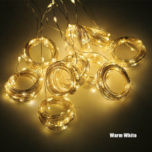 Load image into Gallery viewer, 3M LED Curtain Garland on the Window USB String Lights Fairy Festoon Remote Control New Year Christmas Decorations for Home Room
