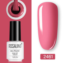 Load image into Gallery viewer, ROSALIND Gel Polish Set UV Vernis Semi Permanent Primer Top Coat 7ML Poly Varnish Gel Nail Art Manicure Gel Lak Polishes Nails
