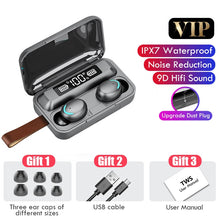 Load image into Gallery viewer, H&amp;A Bluetooth V5.0 Earphones Wireless Headphones With Microphone Sports Waterproof Headsets 2200mAh Charging Box For Android
