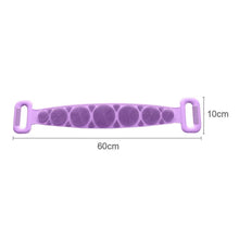 Load image into Gallery viewer, Magic Silicone Brushes Bath Towels Body Brush Bath Belt Exfoliating Back Brush Belt Wash Skin Household Clean Shower Brushes CSV
