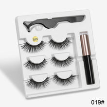 Load image into Gallery viewer, Magnetic Eyelashes Eyeliner Eyelash Curler Set5 Magnet Natural Long Magnetic False Eyelashes With Magnetic Eyeliner SEXYSHEEP
