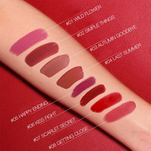 Load image into Gallery viewer, BANXEER Lipgloss Matte 8 Colors Lip Gloss Velvety Lipstick Liquid Matte Waterproof Lip Tint Full &amp; rich Sexy Lip Makeup Cosmetic
