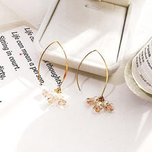 Load image into Gallery viewer, Abdoabdo Pearl Long Tassel Earrings For Women Ear Wire Drop Earrings Jewelry Earrings Gold Earrings Pendientes Mujer Moda 2019
