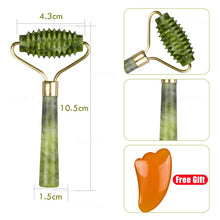 Load image into Gallery viewer, Massager For Face Jade Roller Facial Skin Care Tools Natural Gouache Scraper Body Back Beauty Slimming Massagers Lift Tools
