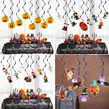 Load image into Gallery viewer, Scary Halloween Pumpkin Ghost Spider Confetti Balloon Latex Happy Halloween Decoration Kids Air Baloons Birthday Party Supplies
