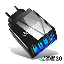 Load image into Gallery viewer, Lovebay 48W Quick Charger 3.0 USB Charger For iphone Samsung  Tablet EU US Plug Wall Mobile Phone Charger Adapter Fast Charging
