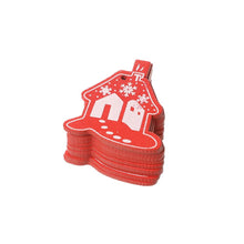 Load image into Gallery viewer, 10pcs 5cm Christmas Wooden Decorations for Home Tree DIY Natural Wood Christmas Ornaments Pendants Hanging Gift Natal Xmas Decor
