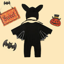 Load image into Gallery viewer, Autumn Newborn Halloween Costume For Baby Boys Girls Clothes Halloween Cosplay Costume Romper Jumpsuits+hat Halloween Outfits
