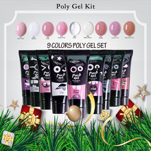 Load image into Gallery viewer, Gel Nail Polish Kit Gel Builder Set Poly gel UV LED Lamp For Manicure Soak Off Gel Varnish For Poly gel Set Dryer Machine
