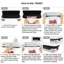 Load image into Gallery viewer, LAIMENG Μηχανή Συσκευασίας Κενού Sous Vide Vacuum Sealer για Αποθήκευση Τροφίμων
