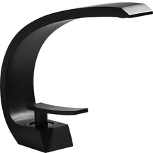 Load image into Gallery viewer, Tuqiu Basin Faucet Modern Bathroom Mixer Tap Black/Gold Wash basin Faucet Single Handle Hot and Cold Waterfall Faucet
