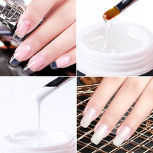 Load image into Gallery viewer, 1 Box Nail Extension Gel Pink White Clear Poly UV Builder Gel For Nails Finger Extensions Form Tips French Nail Art Tools LY1623
