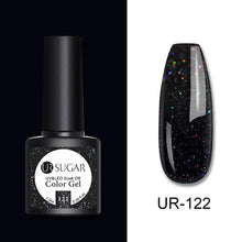 Load image into Gallery viewer, UR SUGAR 7.5ml Matte Nail Gel Polish Purple Series Hybrid Varnish Nail Art Semi Permanent UV Gel Varnish Soak Off Matte Top Coat
