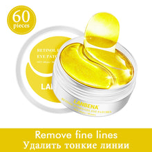 Load image into Gallery viewer, LANBENA Eye Mask Collagen Eye Patch Skin Care Hyaluronic Acid Gel Moisturizing Retinol Anti Aging Remove Dark Circles Eye Bag
