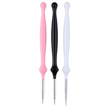 Load image into Gallery viewer, NICOLE DIARY UV Gel Brush Liner Painting Pen Acrylic Drawing Brush for Nails Gradient Rhinestone Handle  Nail Art Tool
