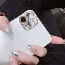 Load image into Gallery viewer, Bling Diamond Camera Lens Protector For iPhone 11 Pro Max Glitter Rhinestone Camera Protective Ring For iPhone 11 Pro Max Cover
