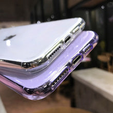 Load image into Gallery viewer, Lovebay Transparent Glitter Candy Color Phone Case For iPhone 11 Pro X XR XS Max 7 8 6 6s Plus Shockproof Clear Soft Back Cover
