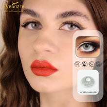 Load image into Gallery viewer, EYESHARE- 1 Pair  Bitas Ocean Color  Beautiful Pupil Contact Lenses Cosmetic Contact Lens Eye Color (2pcs)
