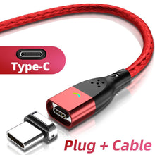 Load image into Gallery viewer, FONKEN Magnetic Cable Micro USB Type C Magnetic Charging Cables Magnetic Charger for iPhone Samsung Huawei Xiaomi Quick Charge
